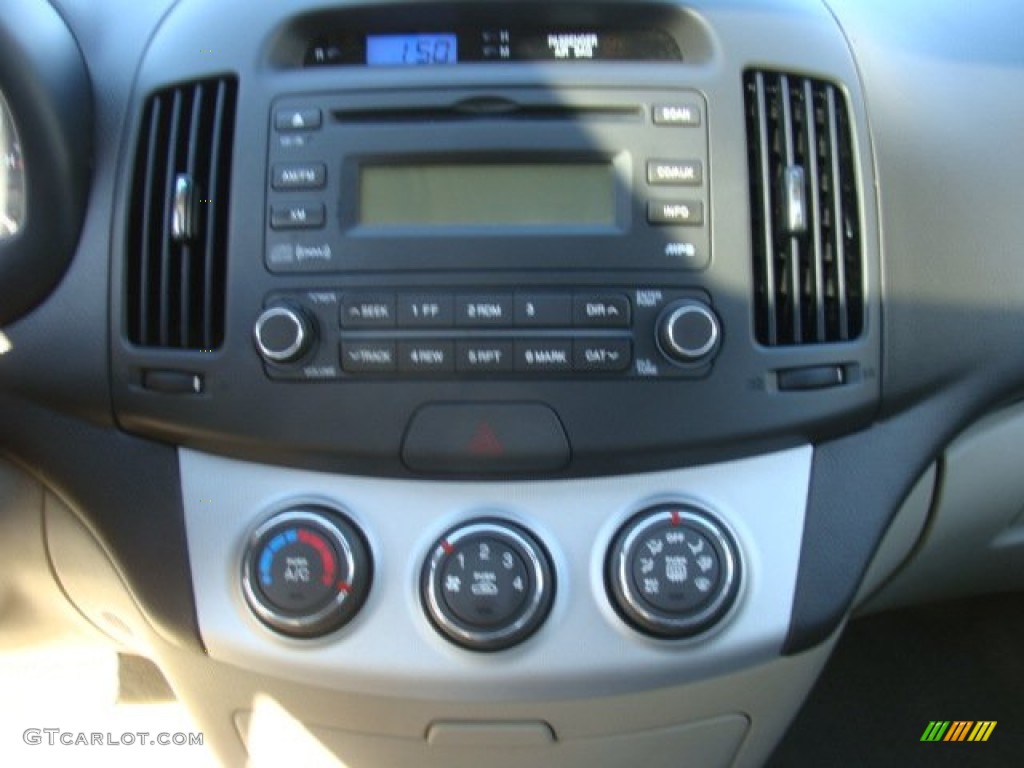 2007 Elantra GLS Sedan - Seattle Light Blue / Beige photo #16