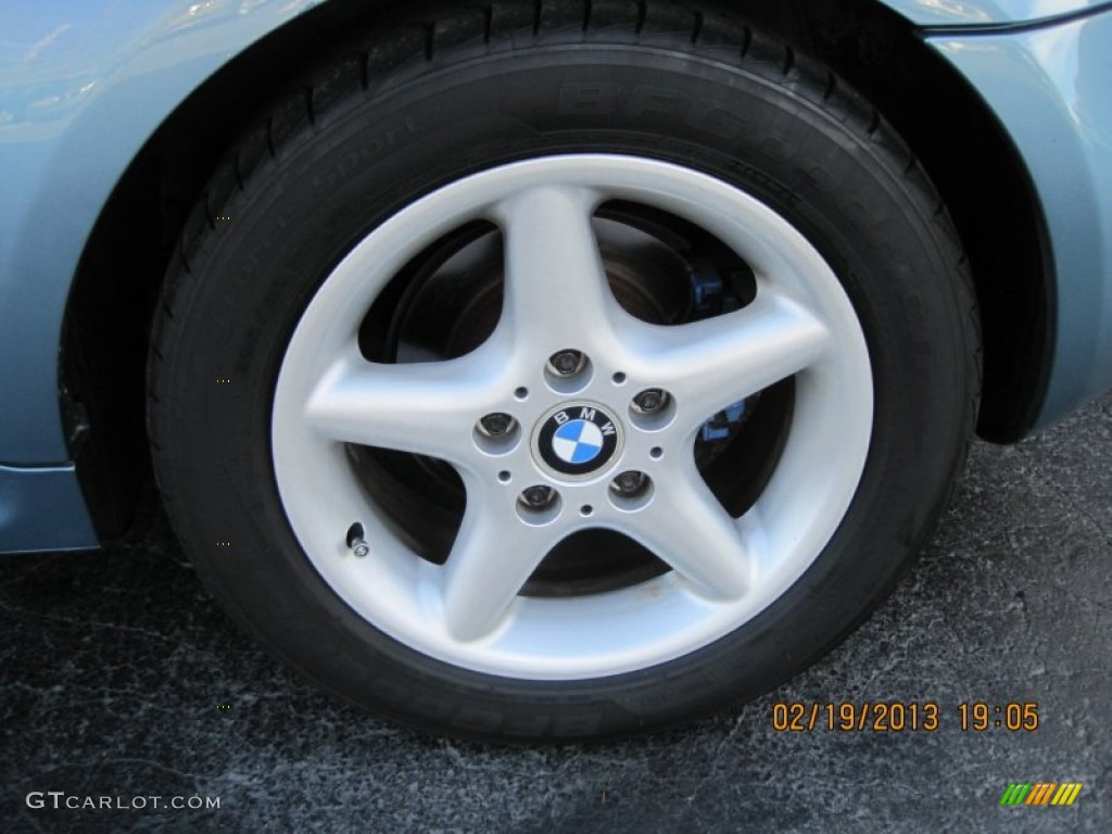 1997 Z3 2.8 Roadster - Atlanta Blue Metallic / Beige photo #20