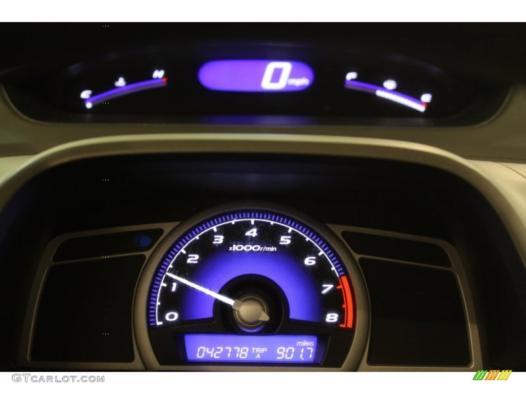 2008 Honda Civic EX Coupe Gauges Photo #77498610