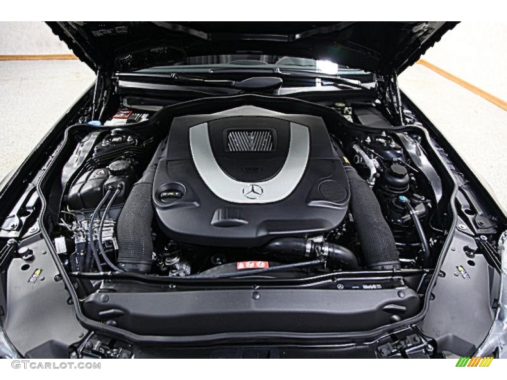 2009 Mercedes-Benz SL 550 Roadster 5.5 Liter DOHC 32-Valve VVT V8 Engine Photo #77499369