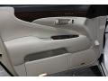 2012 Lexus LS Alabaster/Matte Dark Brown Ash Interior Door Panel Photo