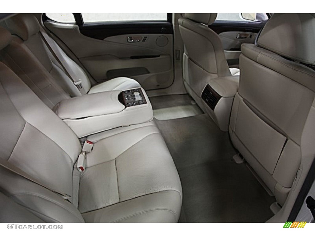 2012 Lexus LS 600h L AWD Hybrid Rear Seat Photo #77499806