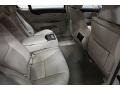 2012 Lexus LS Alabaster/Matte Dark Brown Ash Interior Rear Seat Photo
