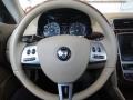 Caramel 2007 Jaguar XK XK8 Convertible Steering Wheel