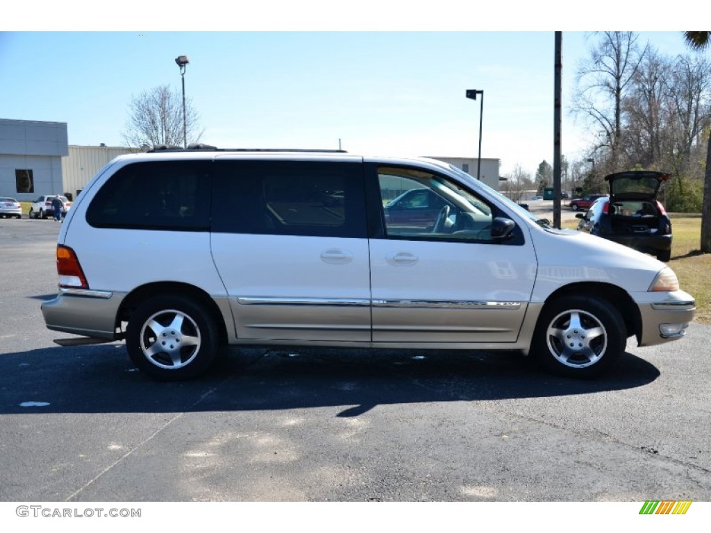 2000 Windstar SEL - Vibrant White / Medium Parchment photo #4