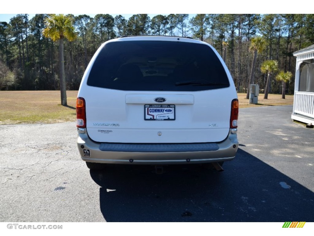 2000 Windstar SEL - Vibrant White / Medium Parchment photo #6