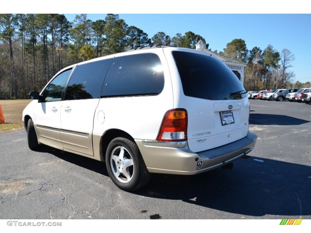 2000 Windstar SEL - Vibrant White / Medium Parchment photo #7