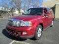 2005 Vivid Red Metallic Lincoln Navigator Luxury  photo #2