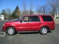 Vivid Red Metallic 2005 Lincoln Navigator Luxury Exterior