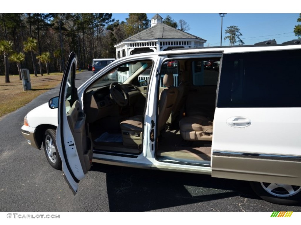 2000 Windstar SEL - Vibrant White / Medium Parchment photo #11