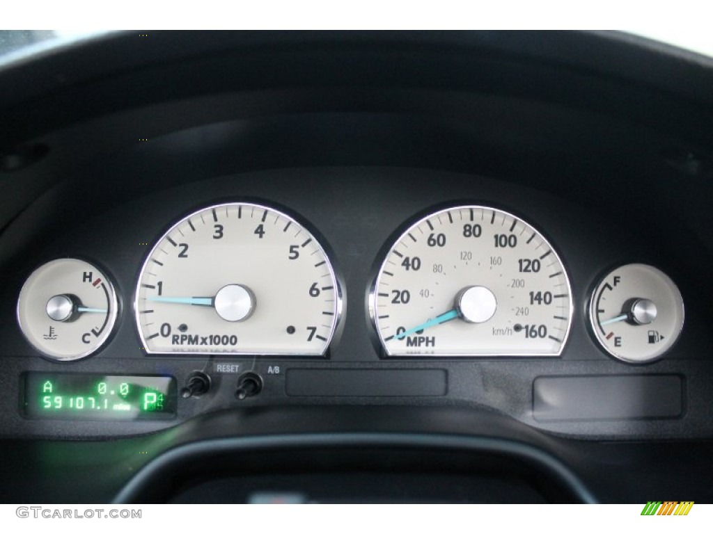 2004 Ford Thunderbird Premium Roadster Gauges Photos