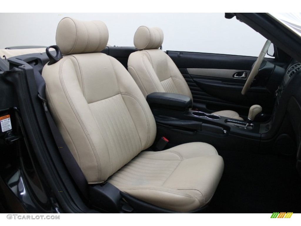 Light Sand Interior 2004 Ford Thunderbird Premium Roadster Photo #77501411