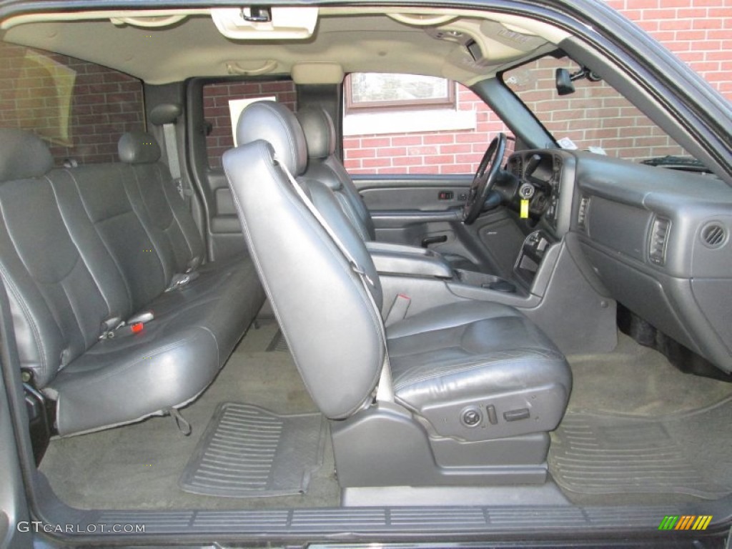 Medium Gray Interior 2005 Chevrolet Silverado 1500 Z71 Extended Cab 4x4 Photo #77501650