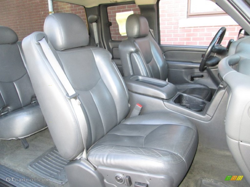Medium Gray Interior 2005 Chevrolet Silverado 1500 Z71 Extended Cab 4x4 Photo #77501704