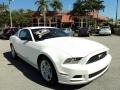 2013 Performance White Ford Mustang V6 Coupe  photo #1