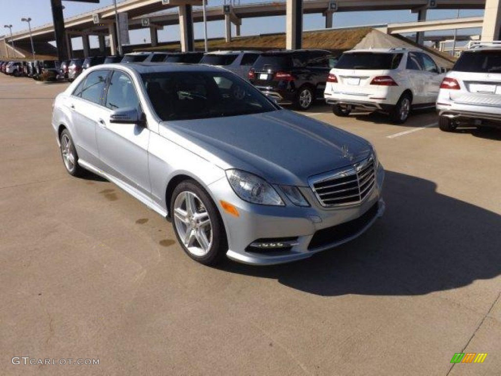 2013 E 350 Sedan - Iridium Silver Metallic / Black photo #1