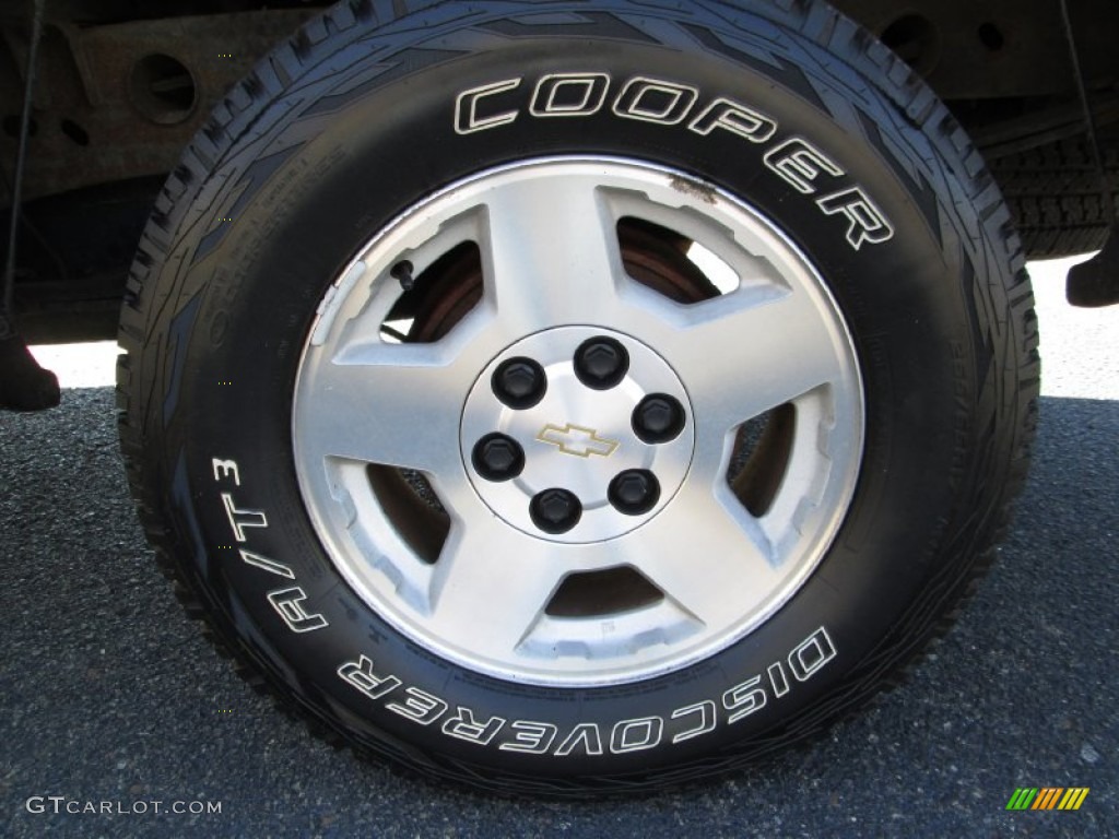 2005 Chevrolet Silverado 1500 Z71 Extended Cab 4x4 Wheel Photo #77502041