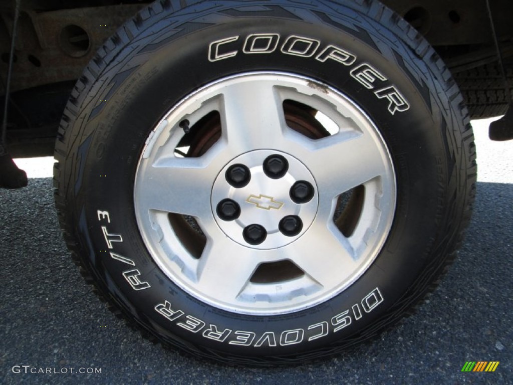 2005 Chevrolet Silverado 1500 Z71 Extended Cab 4x4 Wheel Photos