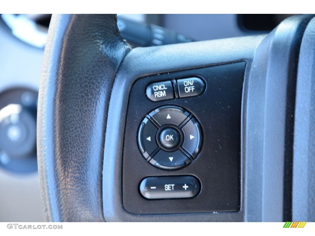 2011 Ford F250 Super Duty Lariat Crew Cab 4x4 Controls Photo #77502227