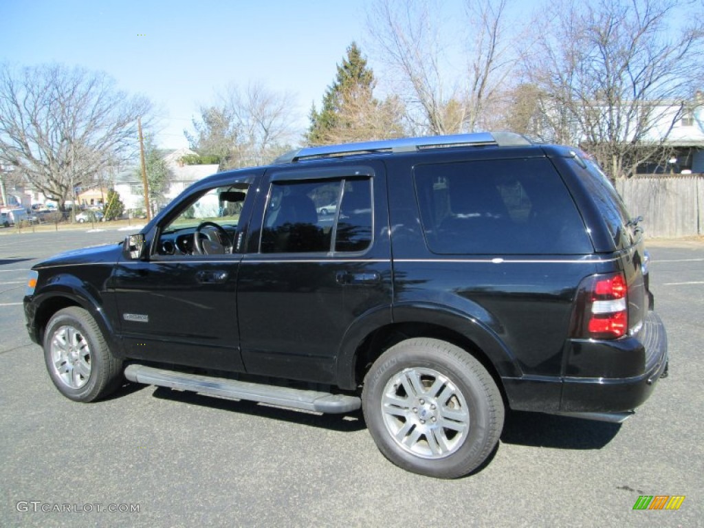 2006 Explorer Limited 4x4 - Black / Black photo #4