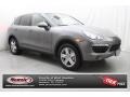 Umber Brown Metallic 2011 Porsche Cayenne S Hybrid