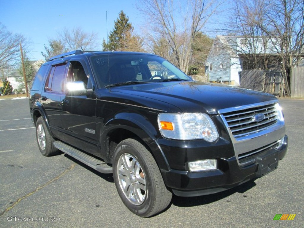2006 Explorer Limited 4x4 - Black / Black photo #11