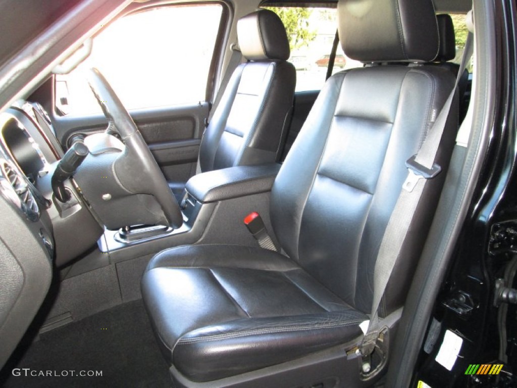 Black Interior 2006 Ford Explorer Limited 4x4 Photo #77502536