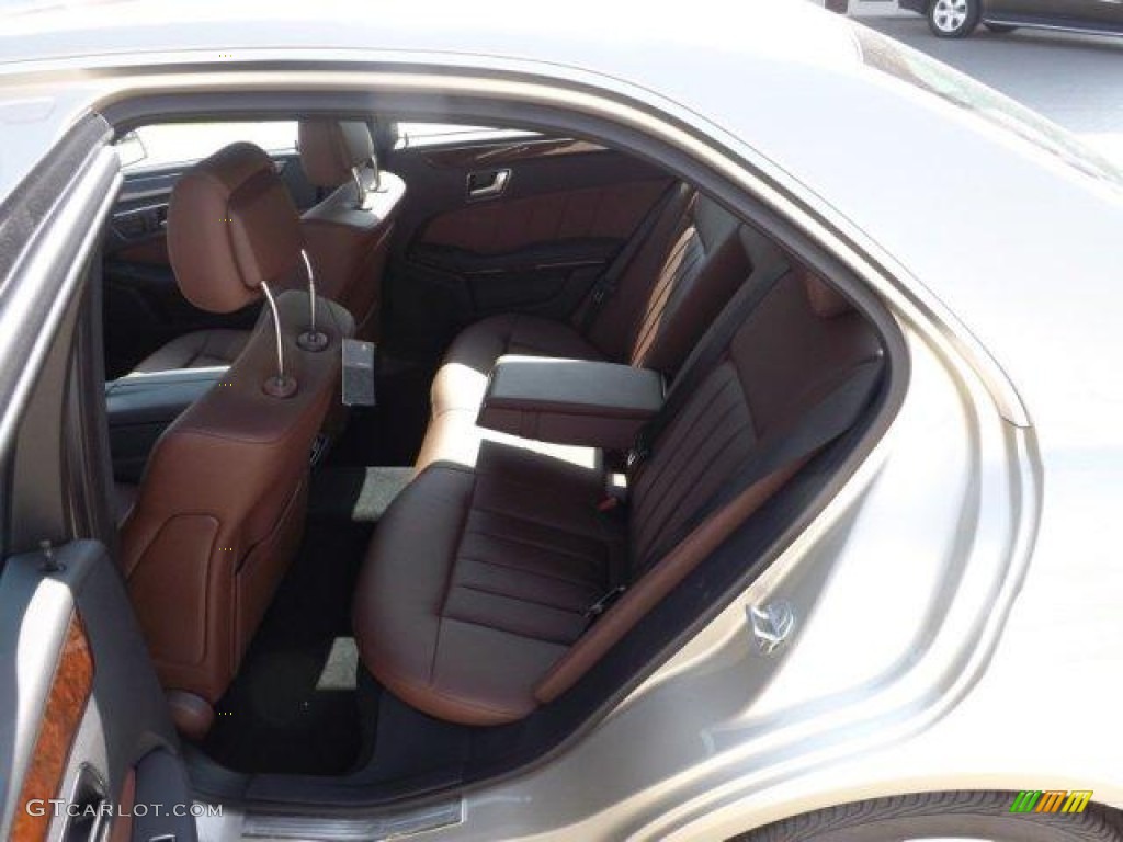 2013 Mercedes-Benz E 350 Sedan Rear Seat Photo #77503039