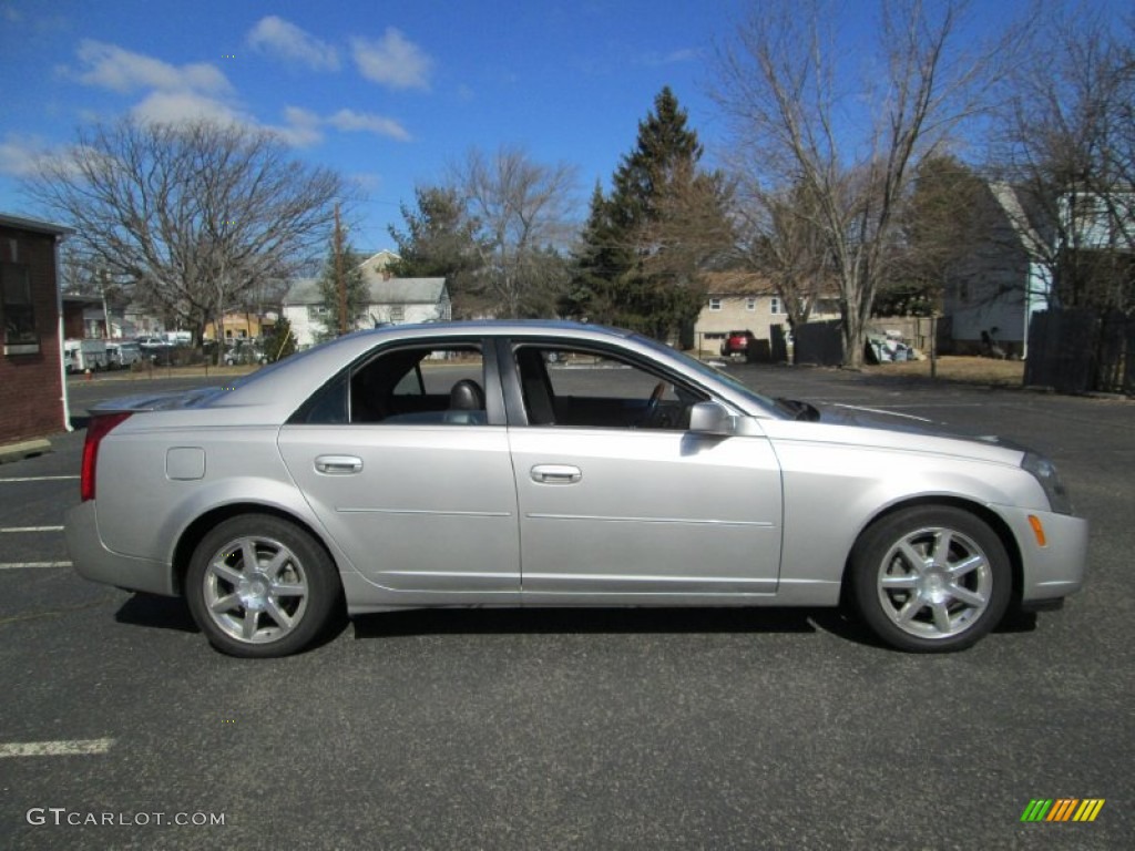 Light Platinum 2005 Cadillac CTS Sedan Exterior Photo #77503301