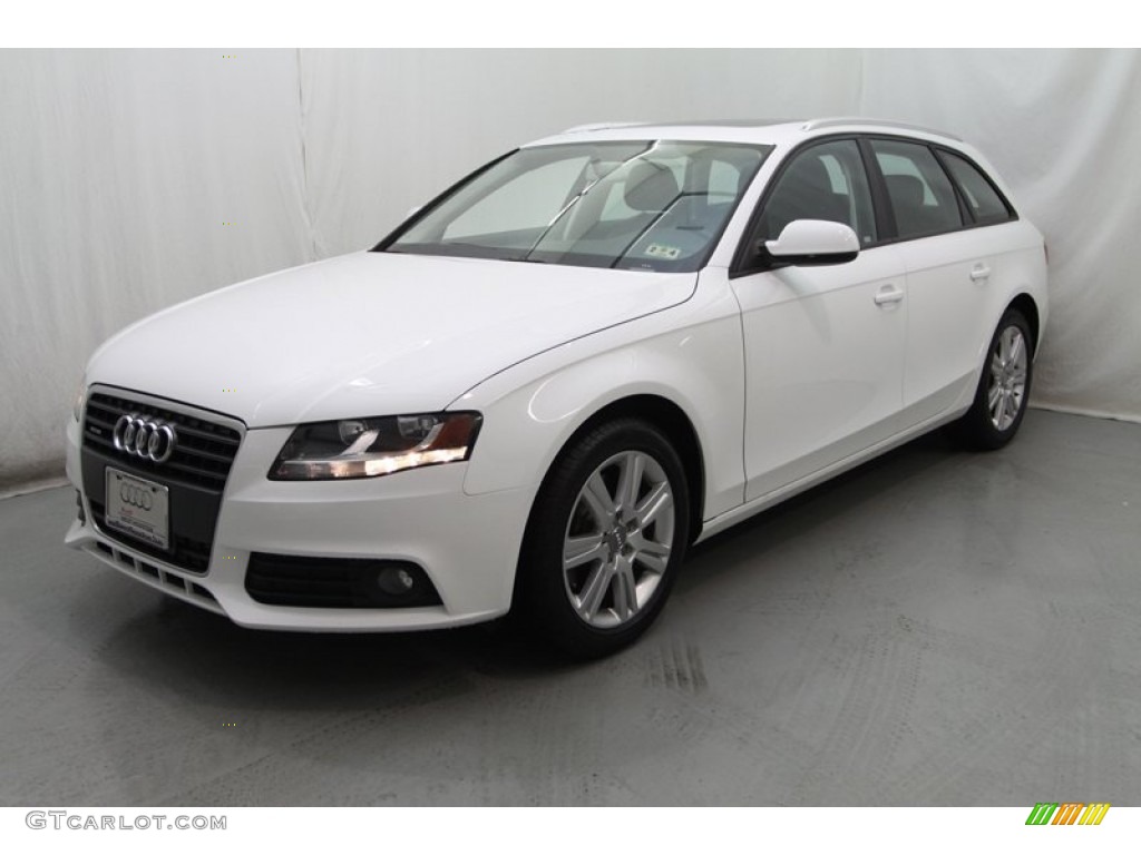 2011 A4 2.0T quattro Avant - Ibis White / Black photo #6