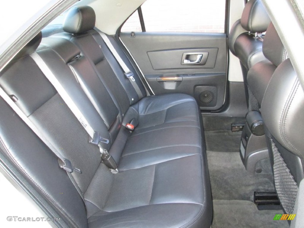 Ebony Interior 2005 Cadillac CTS Sedan Photo #77503566
