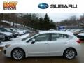 2012 Satin White Pearl Subaru Impreza 2.0i Premium 5 Door  photo #1
