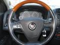 2005 Cadillac CTS Ebony Interior Steering Wheel Photo