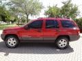 2001 Inferno Red Crystal Pearl Jeep Grand Cherokee Laredo 4x4  photo #3