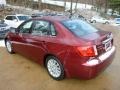 Camellia Red Pearl - Impreza 2.5i Premium Sedan Photo No. 2