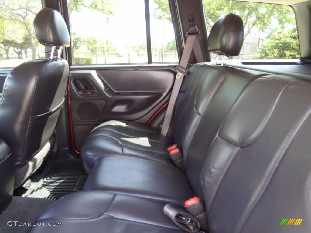 Agate Interior 2001 Jeep Grand Cherokee Laredo 4x4 Photo #77504345