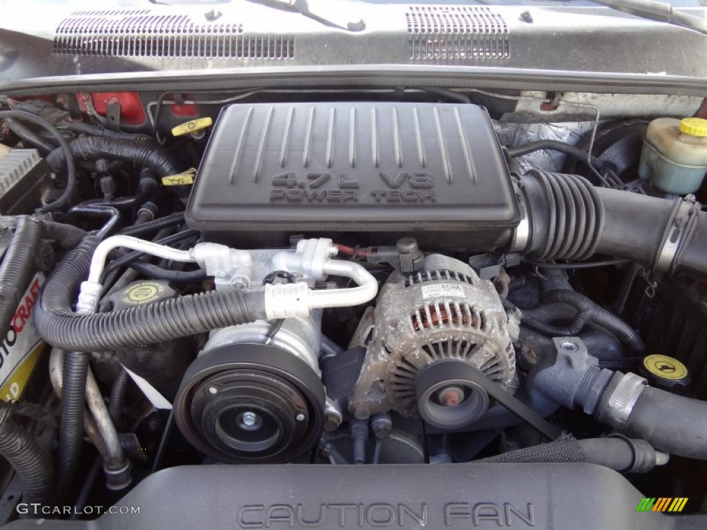 2001 Jeep Grand Cherokee Laredo 4x4 4.7 Liter SOHC 16-Valve V8 Engine Photo #77504636