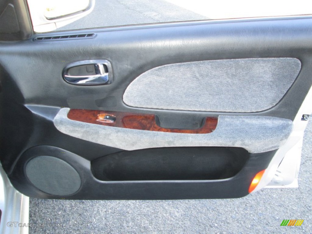 2005 Hyundai Sonata LX V6 Black Door Panel Photo #77504642
