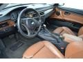 Saddle Brown/Black Prime Interior Photo for 2007 BMW 3 Series #77505338