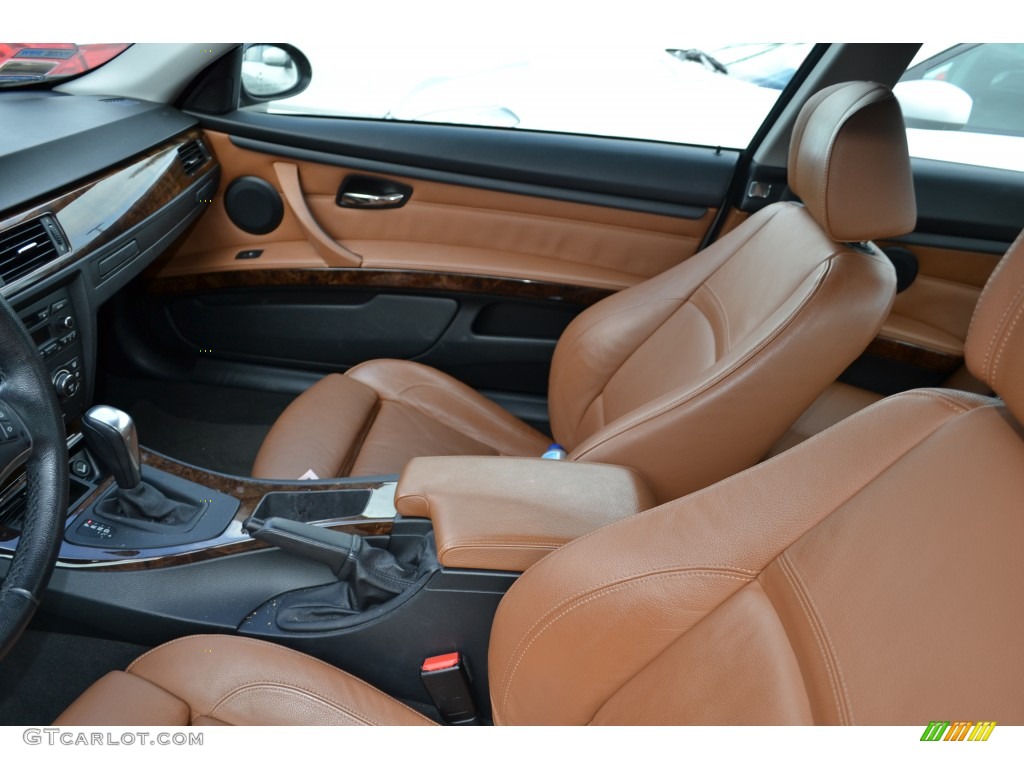 2007 3 Series 328i Coupe - Platinum Bronze Metallic / Saddle Brown/Black photo #5