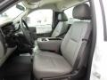 2013 Chevrolet Silverado 3500HD Dark Titanium Interior Front Seat Photo