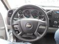 Dark Titanium 2013 Chevrolet Silverado 3500HD WT Regular Cab Utility Truck Steering Wheel