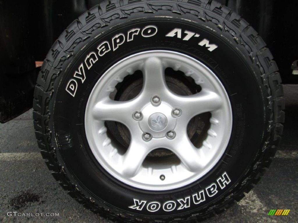 2001 Dodge Ram 1500 SLT Club Cab 4x4 Wheel Photo #77506127