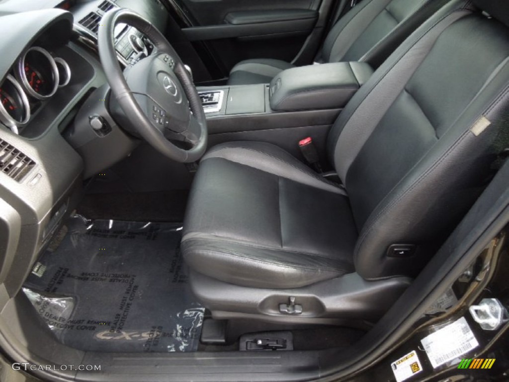 Black Interior 2008 Mazda CX-9 Touring AWD Photo #77506788