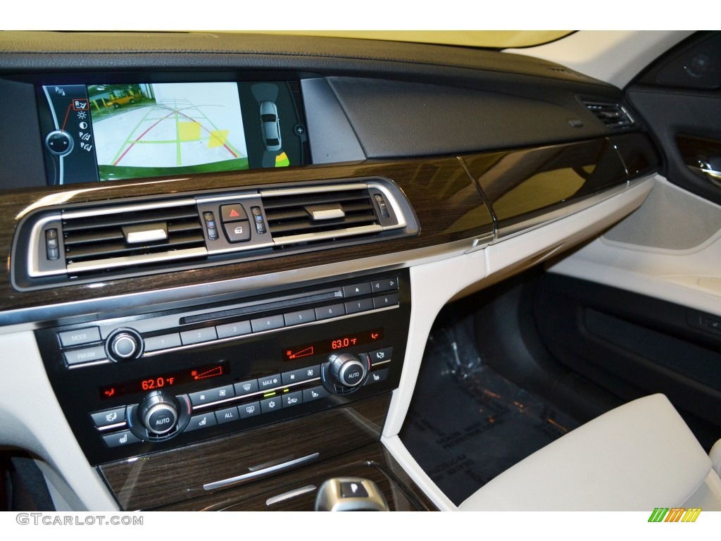 2012 7 Series 750Li Sedan - Dark Graphite Metallic / Oyster/Black photo #22