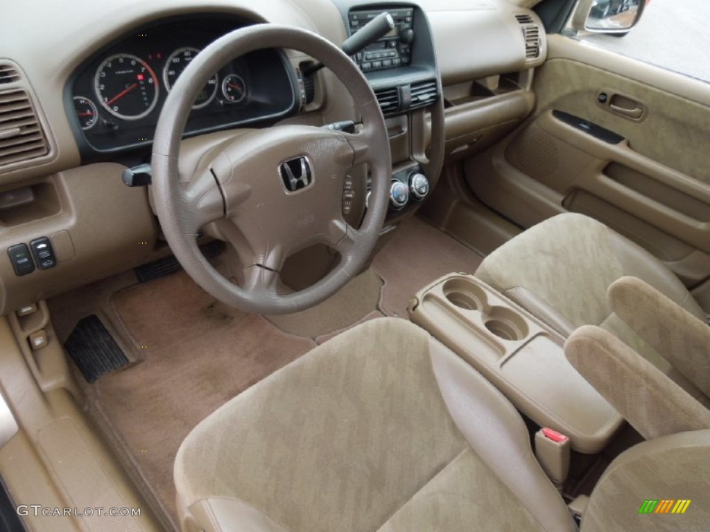 Saddle Interior 2004 Honda CR-V EX 4WD Photo #77509018