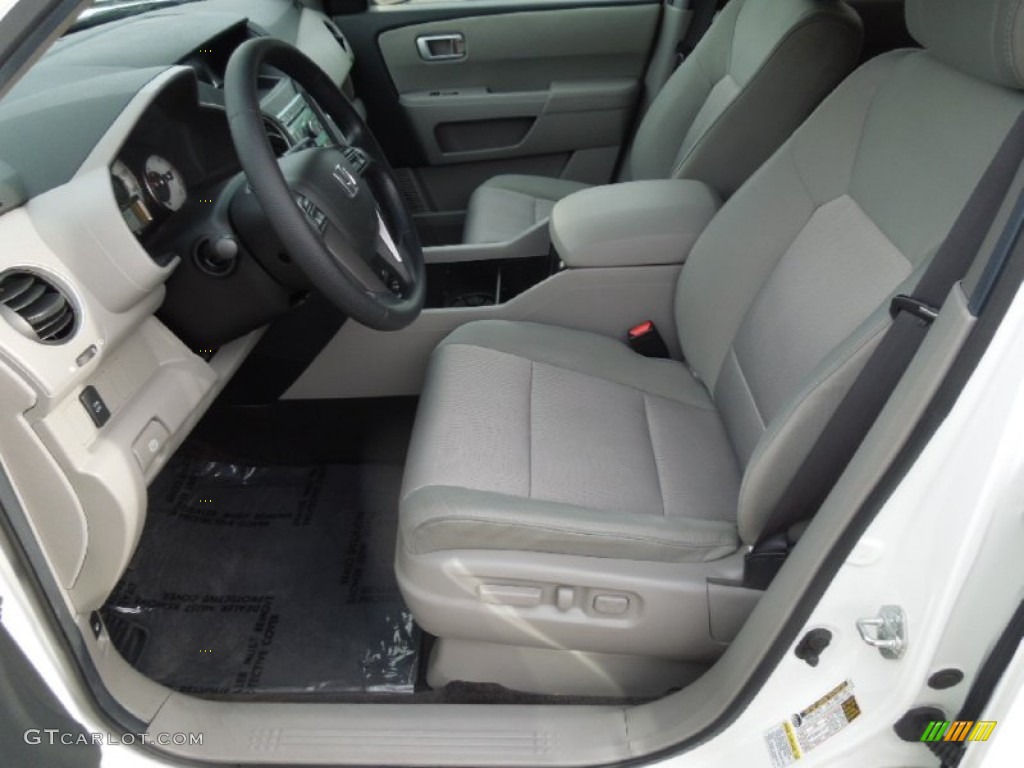 Gray Interior 2011 Honda Pilot EX Photo #77509204