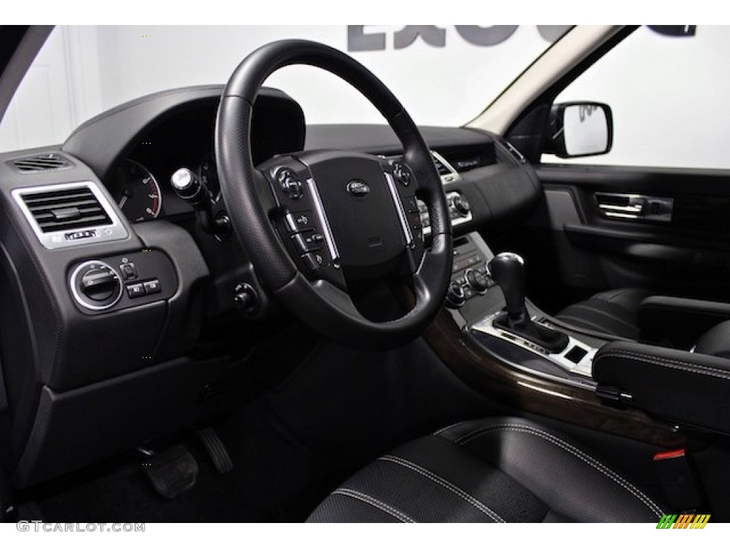 Ebony Interior 2012 Land Rover Range Rover Sport HSE LUX Photo #77509544