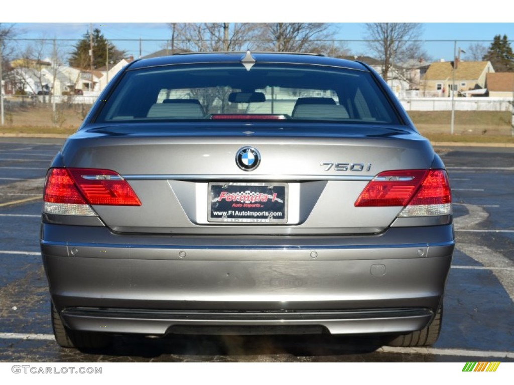 2006 7 Series 750i Sedan - Titanium Grey Metallic / Basalt Grey/Flannel Grey photo #6
