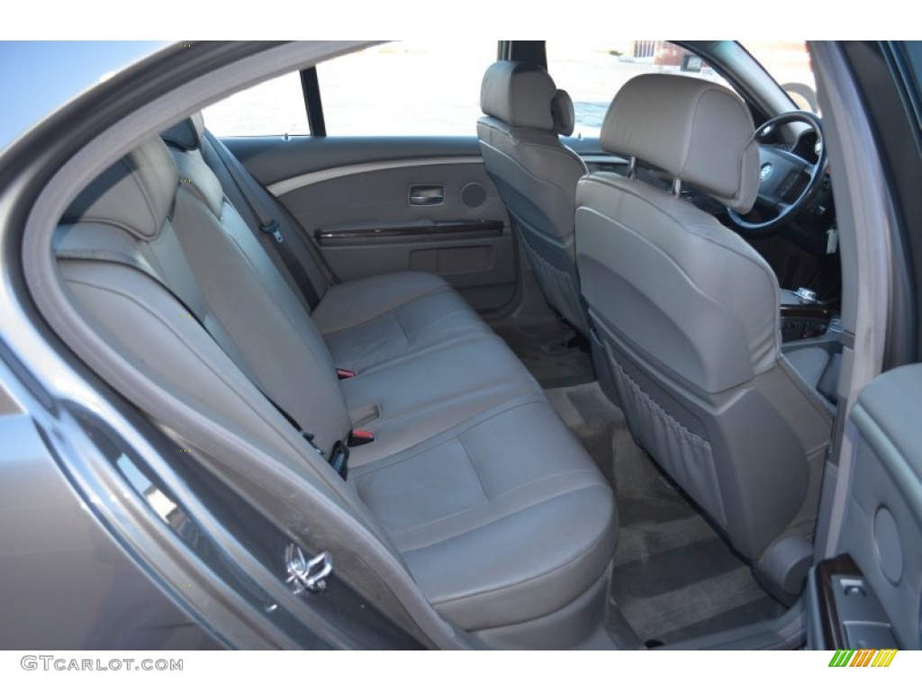 2006 7 Series 750i Sedan - Titanium Grey Metallic / Basalt Grey/Flannel Grey photo #12